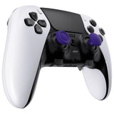 eXtremeRate Purple Replacement Swappable Thumbsticks for PS5 Edge Controller, Custom Interchangeable Analog Stick Joystick Caps for PS5 Edge Controller - Controller & Thumbsticks Base NOT Included - P5J104