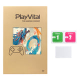 PlayVital Full Set Protective Skin Decal for Steam Deck LCD, Custom Stickers Vinyl Cover for Steam Deck OLED - Dragon's Elysium - SDTM095