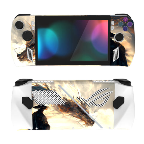 PlayVital Cloudwalker's Encounter Custom Stickers Vinyl Wraps Protective Skin Decal for ROG Ally Handheld Gaming Console - RGTM032
