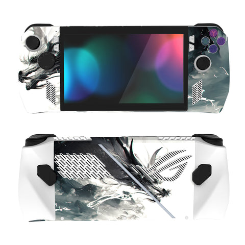 PlayVital Ink Spirit Dragon Custom Stickers Vinyl Wraps Protective Skin Decal for ROG Ally Handheld Gaming Console - RGTM031