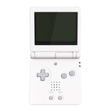 eXtremeRate Light Gray Custom Full Set Buttons for Gameboy Advance SP, Replacement A B L R Button Power On Off Volume Button D-pad Key for GBA SP Console - Console NOT Included - ASPJ112