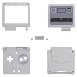 eXtremeRate IPS Ready Upgraded SFC SNES Classic EU Style Custom Replacement Housing Shell for Gameboy Advance SP GBA SP – Compatible with Both IPS & Standard LCD – Console & Screen NOT Included - ASPY004
