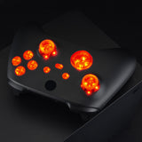 eXtremeRate Multi-Colors Luminated D-pad Thumbsticks Start Back Sync ABXY Buttons for Xbox Series X/S Controller, 7 Colors 9 Modes DTF LED Kit for Xbox Series X/S Controller - Controller NOT Included - X3LED02