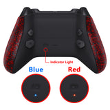 eXtremeRate Textured Red HOPE Remappable Remap Kit for Xbox Series X / S Controller, Upgrade Boards & Redesigned Back Shell & Side Rails & Back Buttons for Xbox Core Controller - Controller NOT Included - RX3P3043