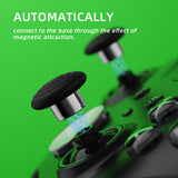 eXtremeRate 13 in 1 Component Pack Kit for Xbox Elite Series 2 Controller, 6 Metal Thumbsticks & Adjustment Tool, 2 D-Pads, 4 Paddles for Xbox Elite Series 2 Core Controller - Metallic Silver - IL902