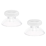 eXtremeRate Clear Replacement Thumbsticks for Xbox Series X/S Controller, for Xbox One Standard Controller Analog Stick, Custom Joystick for Xbox One X/S, for Xbox One Elite Controller - JX3408