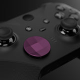 eXtremeRate 2 pcs Metalic Grape Magnetic Stainless Steel D-Pads for Xbox One Elite & Xbox One Elite Series 2 Controller - IL406