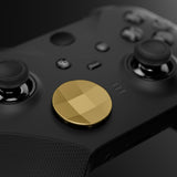 eXtremeRate 2 pcs Metalic Hero Gold Magnetic Stainless Steel D-Pads for Xbox One Elite & Xbox One Elite Series 2 Controller - IL403