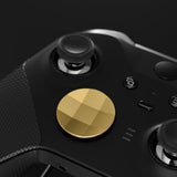 eXtremeRate 2 pcs Metalic Hero Gold Magnetic Stainless Steel D-Pads for Xbox One Elite & Xbox One Elite Series 2 Controller - IL403