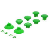 eXtremeRate EDGE Sticks Interchangeable Thumbsticks for Xbox Core Controller, Green Swappable Analog Stick Joystick for Xbox One S/X, Xbox Elite V1 Controller, for Nintendo Switch Pro Controller - AGLX3M010