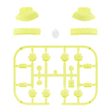 eXtremeRate Lemon Yellow Replacement ABXY Direction Keys SR SL L R ZR ZL Trigger Buttons Springs, Full Set Buttons Repair Kits with Tools for NS Switch JoyCon & OLED JoyCon - JoyCon Shell NOT Included - AJ225