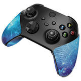 PlayVital Blue Nebula Anti-Skid Sweat-Absorbent Controller Grip for Xbox Series X/S Controller, Professional Textured Soft Rubber Pads Handle Grips for Xbox Series X/S Controller - X3PJ040