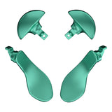 eXtremeRate Back Paddles for PS5 Edge Controller, Metallic Aqua Green Replacement Interchangeable 4PCS Metal Back Buttons for PS5 Edge Controller - Controller NOT Included - BHPFP003