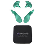 eXtremeRate Back Paddles for PS5 Edge Controller, Metallic Aqua Green Replacement Interchangeable 4PCS Metal Back Buttons for PS5 Edge Controller - Controller NOT Included - BHPFP003