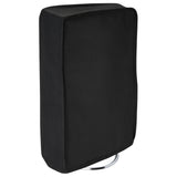 PlayVital Vertical Dust Cover for ps5 Slim Disc Edition(The New Smaller Design), Nylon Dust Proof Protector Waterproof Cover Sleeve for ps5 Slim Console - Black - BMYPFM001