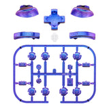 eXtremeRate Chameleon Purple Blue D-pad ABXY Keys SR SL L R ZR ZL Trigger Buttons Springs, Replacement Full Set Buttons Fix Kits for NS Switch Joycon & OLED JoyCon (D-pad ONLY Fits for eXtremeRate Joycon D-pad Shell) - BZP301