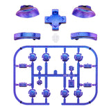 eXtremeRate Chameleon Purple Blue D-pad ABXY Keys SR SL L R ZR ZL Trigger Buttons Springs, Replacement Full Set Buttons Fix Kits for NS Switch Joycon & OLED JoyCon (D-pad ONLY Fits for eXtremeRate Joycon D-pad Shell) - BZP301
