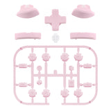 eXtremeRate Cherry Blossoms Pink D-pad ABXY Keys SR SL L R ZR ZL Trigger Buttons Springs, Replacement Full Set Buttons Fix Kits for NS Switch Joycon & OLED JoyCon (D-pad ONLY Fits for eXtremeRate Joycon D-pad Shell) - BZP306