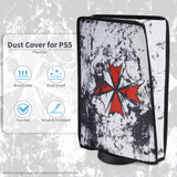 PlayVital Biohazard Anti Scratch Waterproof Dust Cover for ps5 Console Digital Edition & Disc Edition - PFPJ138