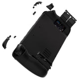eXtremeRate Replacement Black Full Set Shell with Buttons for Steam Deck Console - QESDP002