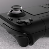 eXtremeRate Replacement Black Full Set Shell with Buttons for Steam Deck Console - QESDP002