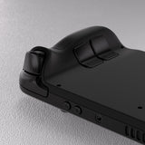 eXtremeRate Replacement Black Full Set Shell with Buttons for Steam Deck Console - QESDP002