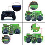 eXtremeRate Blood Zombie DECADE Tournament Controller (DTC) Upgrade Kit for PS4 Controller JDM-040/050/055, Upgrade Board & Ergonomic Shell & Back Buttons & Trigger Stops - Controller NOT Included - P4MG012