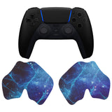 PlayVital Blue Nebula Anti-Skid Sweat-Absorbent Controller Grip for PS5 Controller - PFPJ132