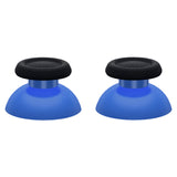 eXtremeRate Blue & Black Dual-Color Replacement Thumbsticks for PS5 Controller, Custom Analog Stick Joystick Compatible with PS5, for PS4 All Model Controller - JPF635