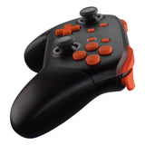 eXtremeRate Orange Repair ABXY D-pad ZR ZL L R Keys for Nintendo Switch Pro Controller, DIY Replacement Full Set Buttons with Tools for Nintendo Switch Pro - Controller NOT Included - KRP303