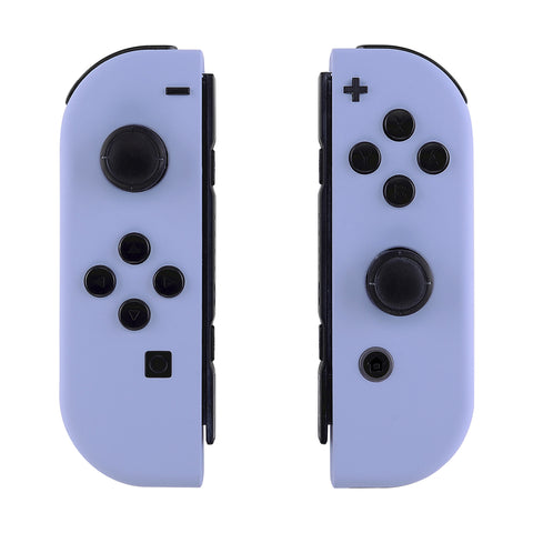 eXtremeRate Light Violet Handheld Controller Housing With Full Set Buttons DIY Replacement Shell Case for NS Switch JoyCon & OLED JoyCon - Console Shell NOT Included - CP309