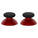 Carmine Red & Black Replacement Thumbsticks for Xbox Series X/S Controller & Xbox One Standard Controller & Xbox One X/S & Xbox One Elite Controller - JX3431