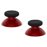 Carmine Red & Black Replacement Thumbsticks for Xbox Series X/S Controller & Xbox One Standard Controller & Xbox One X/S & Xbox One Elite Controller - JX3431