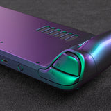 eXtremeRate Replacement Chameleon Green Purple Full Set Shell with Buttons for Steam Deck Console - QESDP005