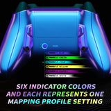 eXtremeRate VICTOR X Remap Kit for Xbox Series X/S Controller - Chameleon Purple Blue - RTX3P001