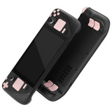 eXtremeRate Cherry Blossoms Pink Replacement Full Set Buttons for Steam Deck Console - JESDP007