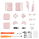eXtremeRate Cherry Blossoms Pink Replacement Full Set Buttons for Steam Deck Console - JESDP007