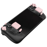 eXtremeRate Cherry Blossoms Pink Replacement Full Set Buttons for Steam Deck Console - JESDP007