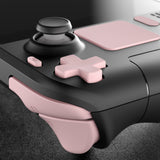 eXtremeRate Cherry Blossoms Pink Replacement Full Set Buttons for Steam Deck Console - JESDP007