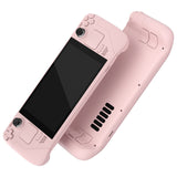eXtremeRate Replacement Cherry Blossoms Pink Full Set Shell with Buttons for Steam Deck Console - QESDP006