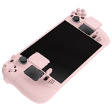 eXtremeRate Replacement Cherry Blossoms Pink Full Set Shell with Buttons for Steam Deck LCD - QESDP006