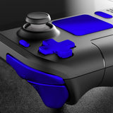 eXtremeRate Chrome Blue Replacement Full Set Buttons for Steam Deck Console - JESDD004