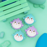 PlayVital Thumbs Cushion Caps Thumb Grip Caps for Nintendo Switch & Switch Lite & Switch OLED - Chubby Puffer Fish - NJM1190