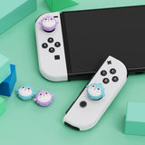 PlayVital Thumbs Cushion Caps Thumb Grip Caps for Nintendo Switch & Switch Lite & Switch OLED - Chubby Puffer Fish - NJM1190