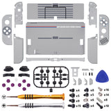 eXtremeRate Replacement Soft Touch Full Set Shell for Nintendo Switch OLED - Classic 1989 GB DMG-01- QNSOY7004