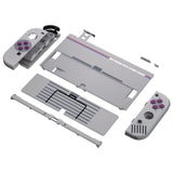 eXtremeRate Replacement Soft Touch Full Set Shell for Nintendo Switch OLED - Classic 1989 GB DMG-01- QNSOY7004