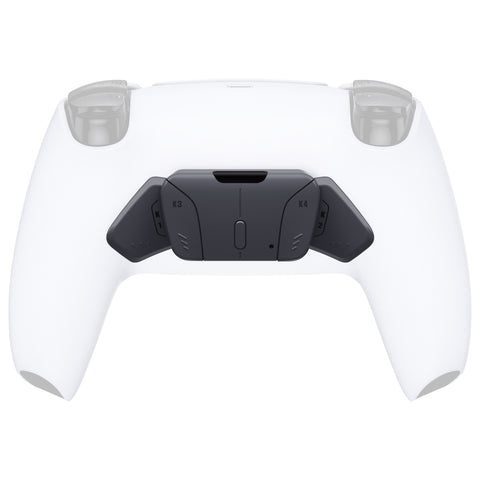 eXtremeRate Classic Gray Replacement Redesigned K1 K2 K3 K4 Back Buttons Housing Shell for PS5 Controller RISE4 Remap Kit - Controller & RISE4 Remap Board NOT Included - VPFM5009