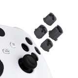 eXtremeRate Three-Tone Classic Gray & Clear & Dark Gray ABXY Action Buttons with Classic Symbols for Xbox Series X & S Controller & Xbox One S/X & Xbox One Elite V1/V2 Controller - JDX3M018