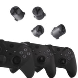 eXtremeRate Three-Tone Classic Gray & Clear & Dark Gray ABXY Action Buttons with Classic Symbols for Xbox Series X & S Controller & Xbox One S/X & Xbox One Elite V1/V2 Controller - JDX3M018