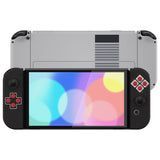 eXtremeRate Replacement Soft Touch Full Set Shell for Nintendo Switch OLED - Classic NES Style - QNSOY7001